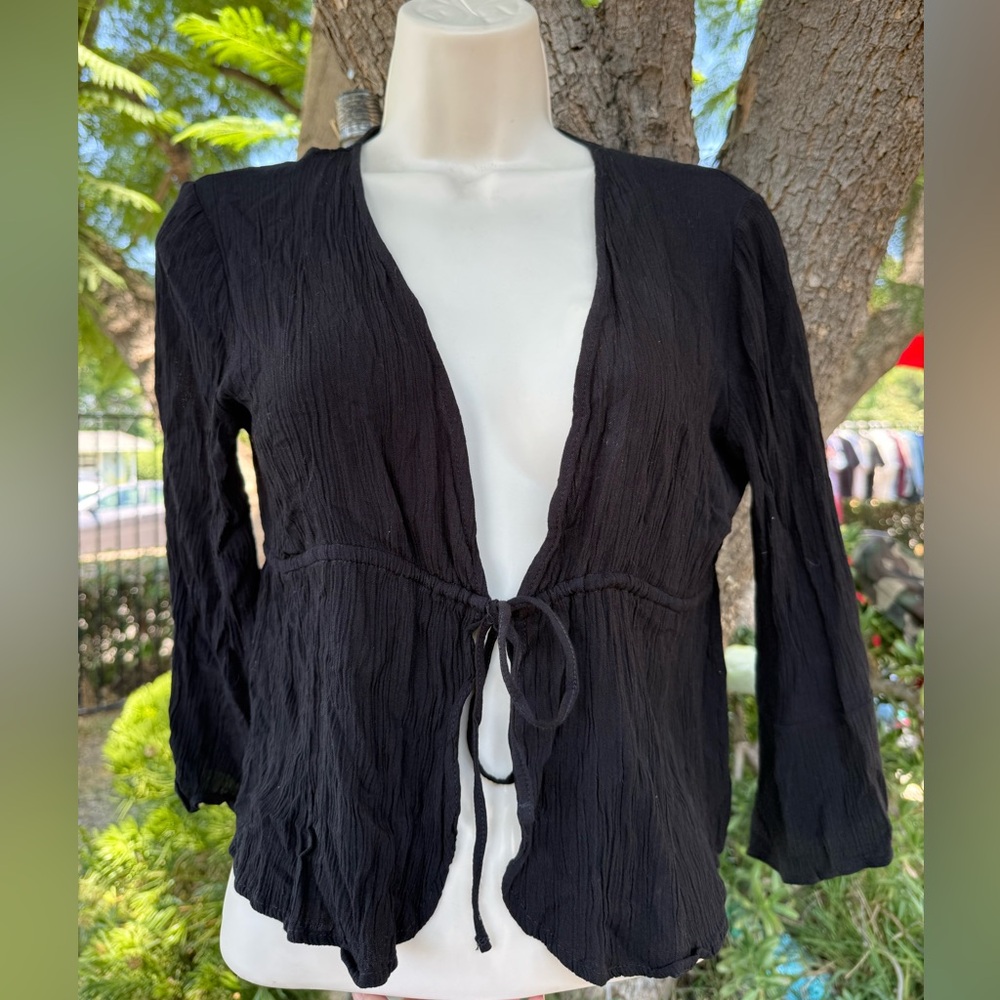 La Hearts Black Women's Swim Cover-Up